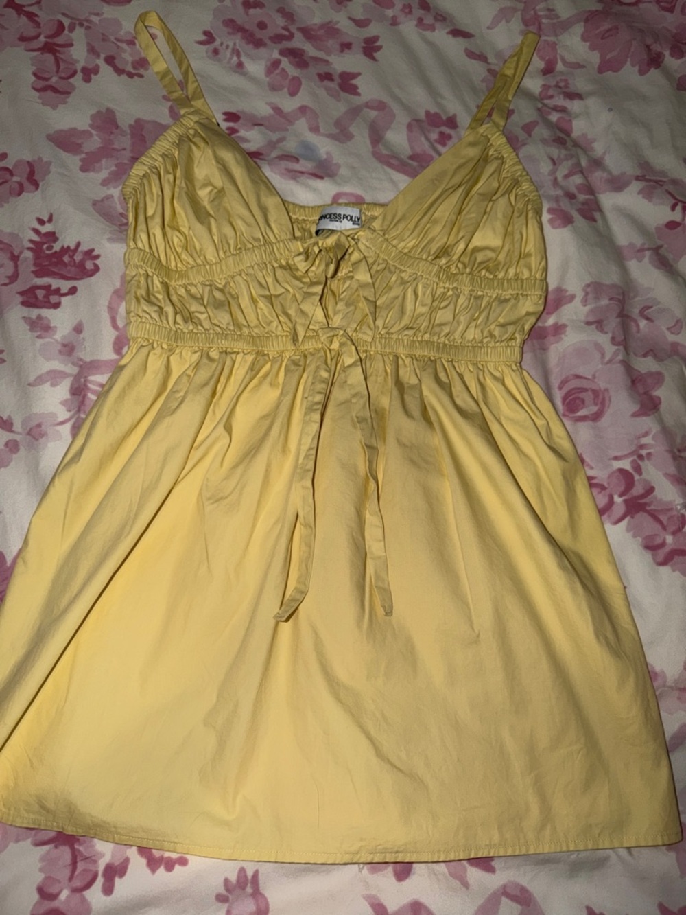 Princess Polly Yellow Mini Dress
